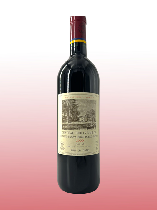 A classic Bordeaux with deep cassis and earthy tobacco notes.